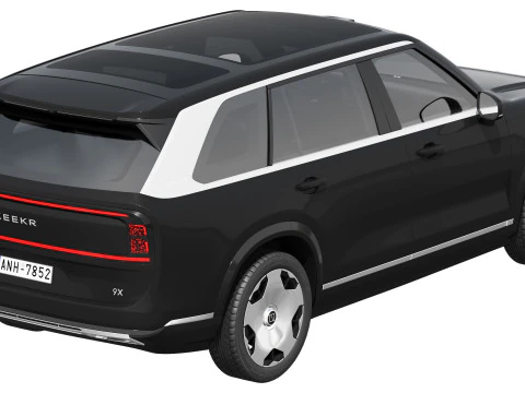 Zeekr 9X 2025 3D Model