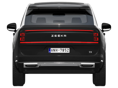 Zeekr 9X 2025 Modello 3D