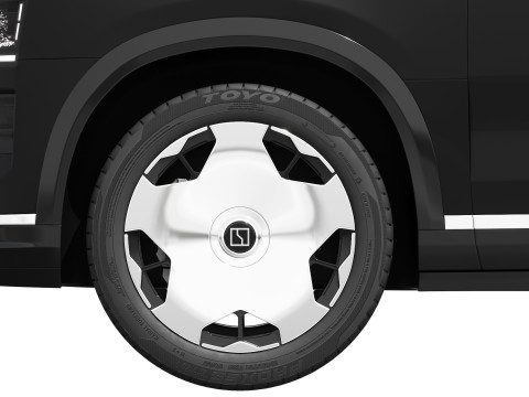 Zeekr 9X 2025 Modello 3D