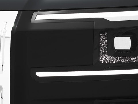 Zeekr 9X 2025 Modello 3D