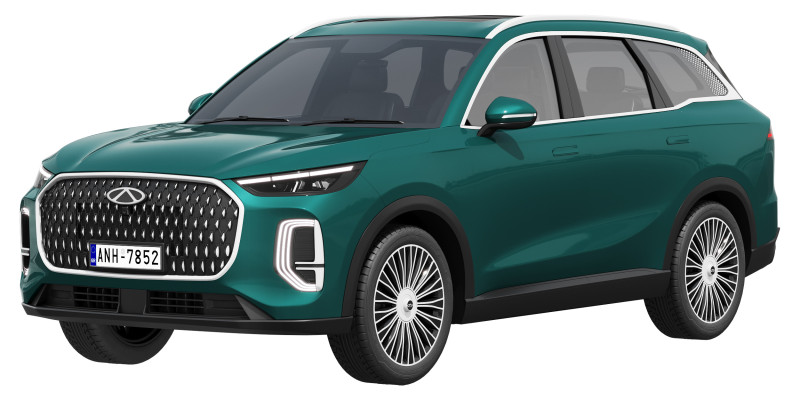 Chery Tiggo 9 2025 3D Modell .c4d .max .obj .3ds .fbx .stl .blend 