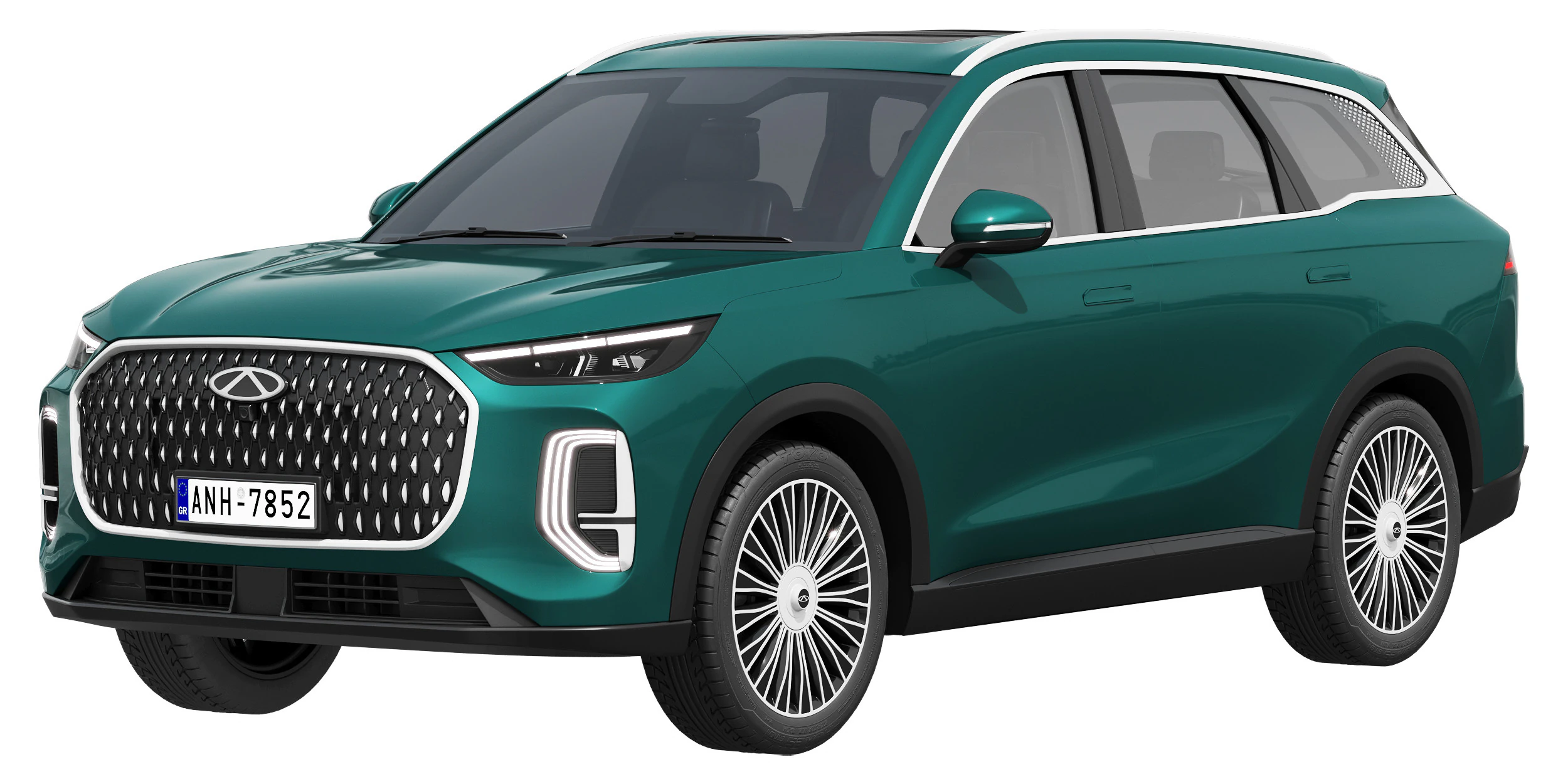 Chery Tiggo 9 2025 3D Model .c4d .max .obj .3ds .fbx .stl .blend 