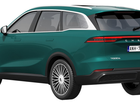 Chery Tiggo 9 2025 3D Modell