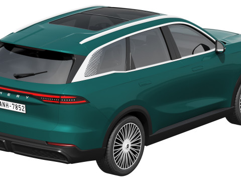 Chery Tiggo 9 2025 3D Modell