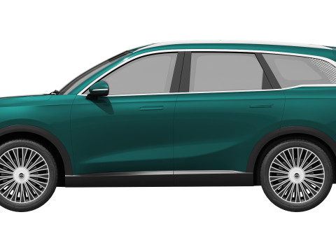 Chery Tiggo 9 2025 3D Modell