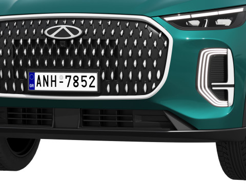 Chery Tiggo 9 2025 3D Modell