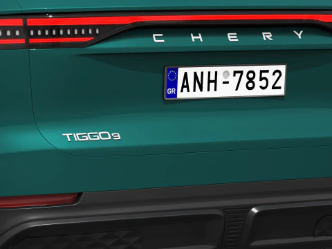 Chery Tiggo 9 2025 3D Model