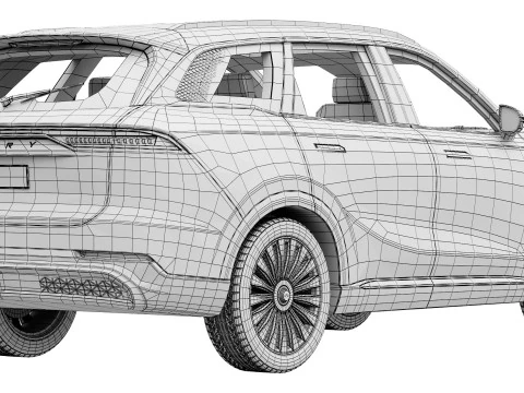 Chery Tiggo 9 2025 3D Model