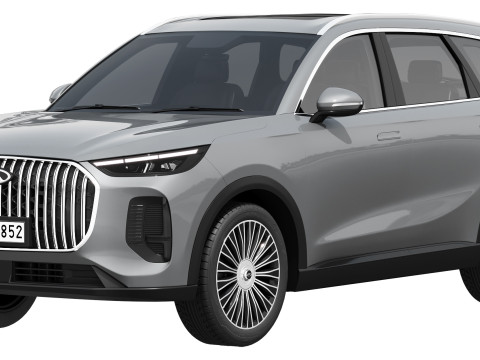 Chery Tiggo 9X 2025 Modello 3D