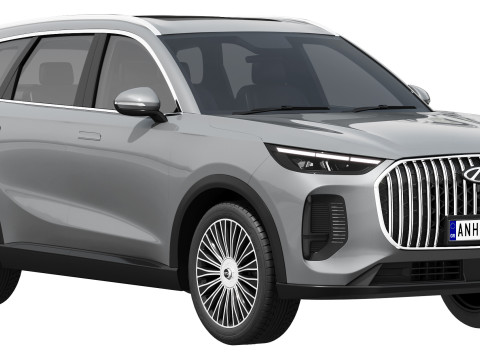 Chery Tiggo 9X 2025 3D Modell