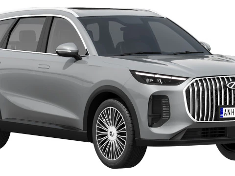 Chery Tiggo 9X 2025 3D Model