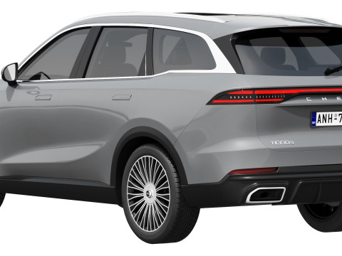 Chery Tiggo 9X 2025 3D Modell