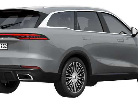 Chery Tiggo 9X 2025 3D Modell