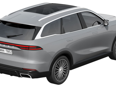 Chery Tiggo 9X 2025 3D Modell