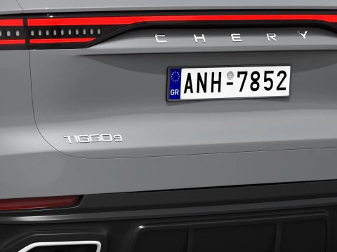 Chery Tiggo 9X 2025 3D Model