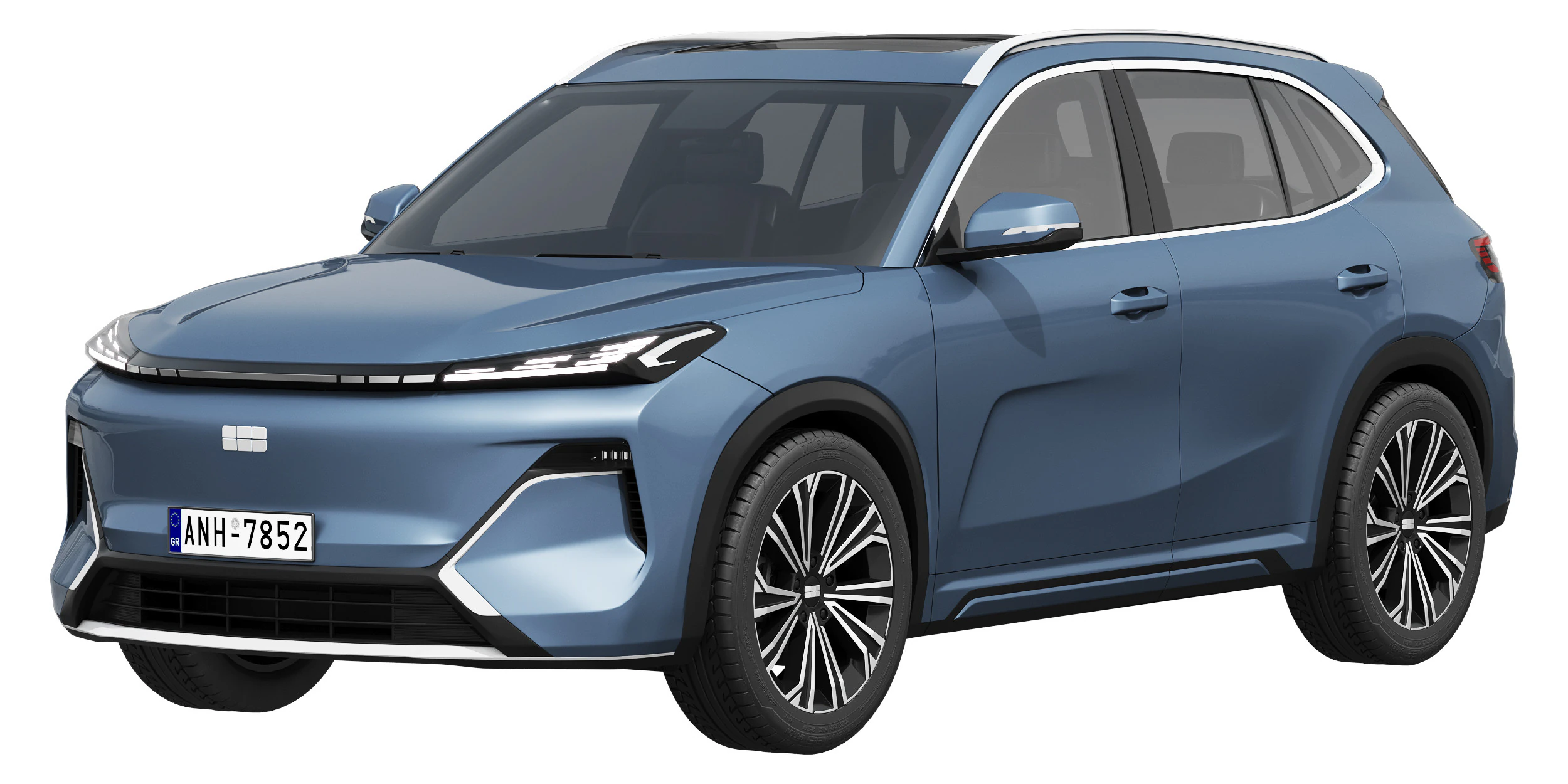 Geely Starray EM-i 2025 3D Model .c4d .max .obj .3ds .fbx .stl .blend 