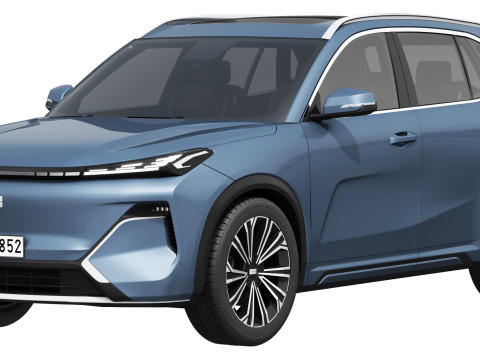 Geely Starray EM-i 2025 3D Модель