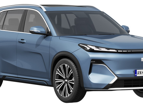 Geely Starray EM-i 2025 Modello 3D