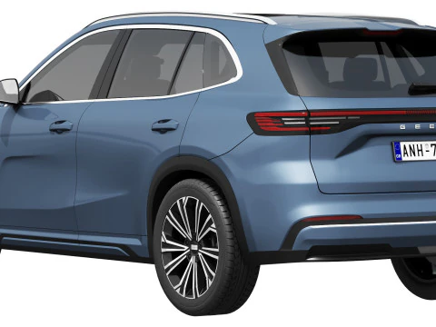 Geely Starray EM-i 2025 3D Model