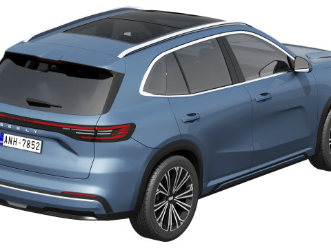 Geely Starray EM-i 2025 Modello 3D