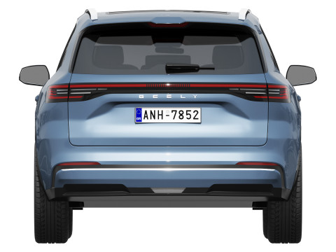 Geely Starray EM-i 2025 Modello 3D