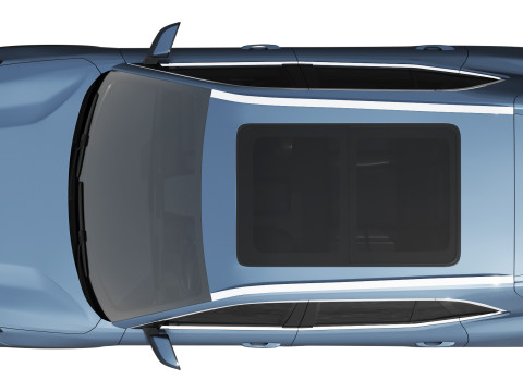 Geely Starray EM-i 2025 Modello 3D