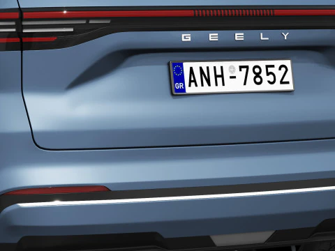 Geely Starray EM-i 2025 3D Model
