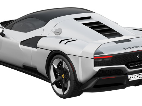 Ferrari SC40 2026 3D Модель