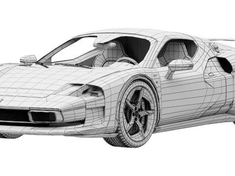 FerrariSC402026 Modello 3D