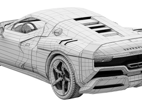 FerrariSC402026 Modello 3D