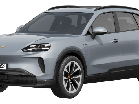 Porsche Cayenne Elettrica 2027 Modello 3D