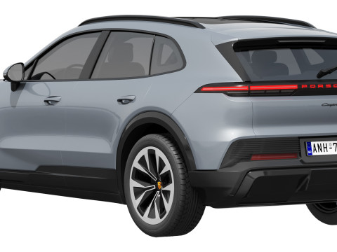 Porsche Cayenne Elektryczne 2027 Model 3D