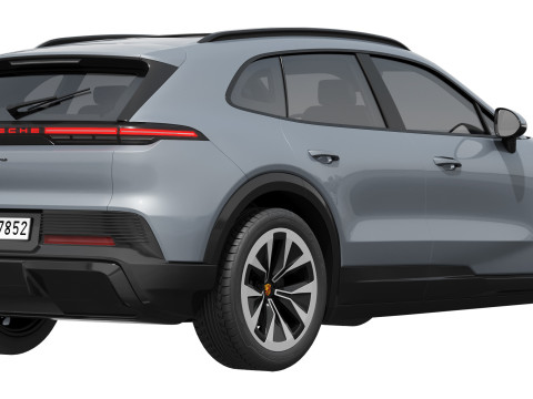 Porsche Cayenne Elektryczne 2027 Model 3D