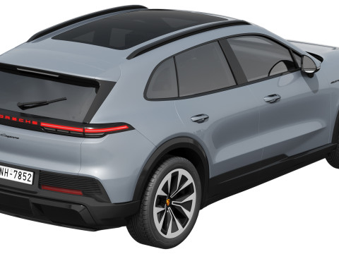 Porsche Cayenne Elektryczne 2027 Model 3D