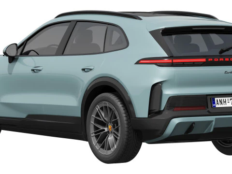 Porsche Cayenne Turbo Elettrica 2027 Modello 3D