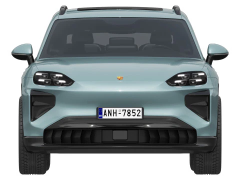 Porsche Cayenne Turbo Elettrica 2027 Modello 3D