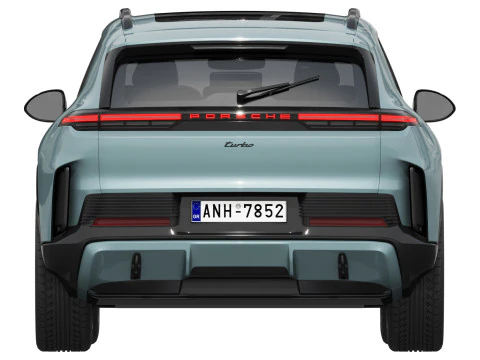 Porsche Cayenne Turbo Elettrica 2027 Modello 3D