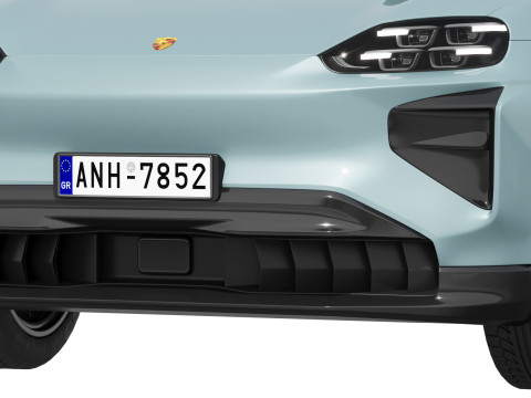 ポルシェ カイエン ターボ エレクトリック 2027 3Dモデル