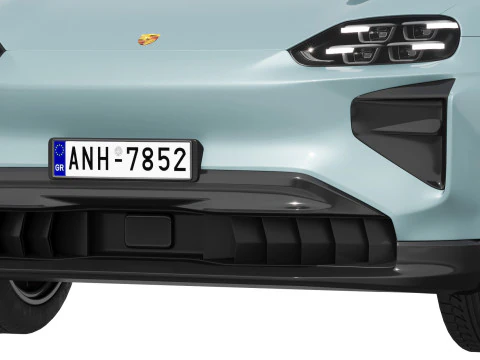 Porsche Cayenne Turbo Elettrica 2027 Modello 3D