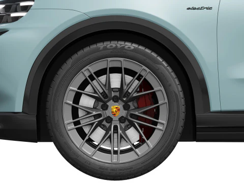 Porsche Cayenne Turbo Elettrica 2027 Modello 3D
