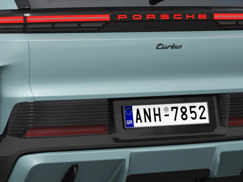 Porsche Cayenne Turbo Elettrica 2027 Modello 3D