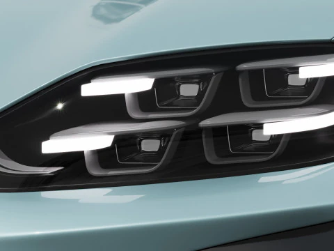 Porsche Cayenne Turbo Elettrica 2027 Modello 3D