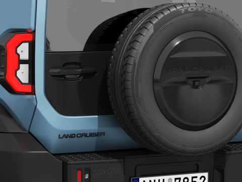 Toyota Land Cruiser FJ 2027 3D Model