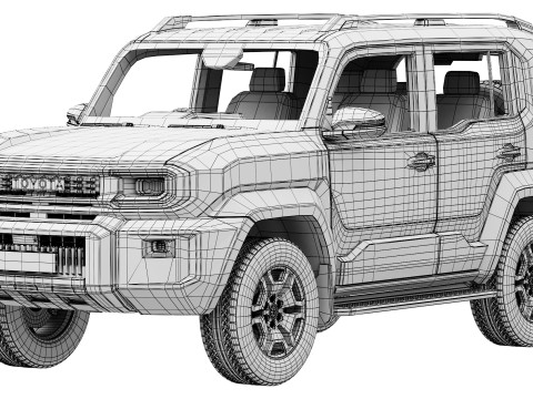 Toyota Land Cruiser FJ 2027 3D Model
