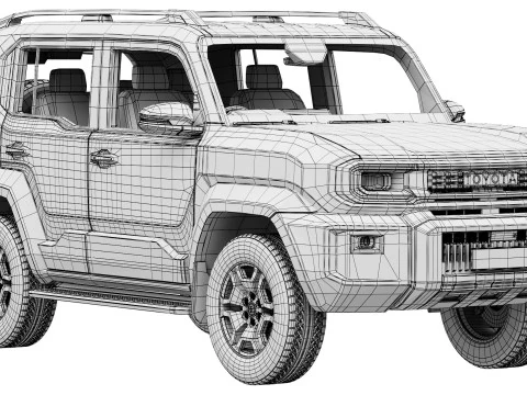 Toyota Land Cruiser FJ 2027 3D Model
