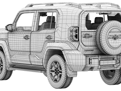 Toyota Land Cruiser FJ 2027 3D Model