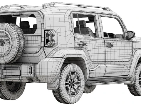 Toyota Land Cruiser FJ 2027 3D Model