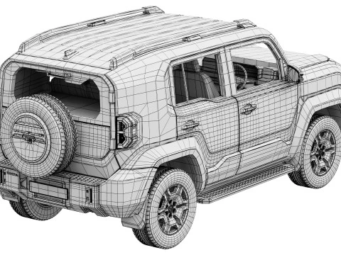 Toyota Land Cruiser FJ 2027 3D Model