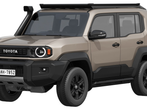 Toyota Land Cruiser FJ Offroad Paketi 2027 3D Model