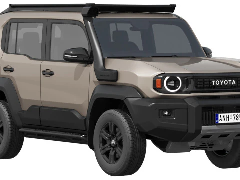 Toyota Land Cruiser FJ Offroad Package 2027 3D Model